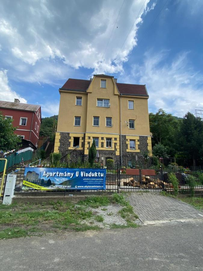 Apartmany U Viaduktu 46 Ústí nad Labem Exteriör bild